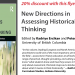 Book Now Available: New Directions in Assessing Historical Thinking